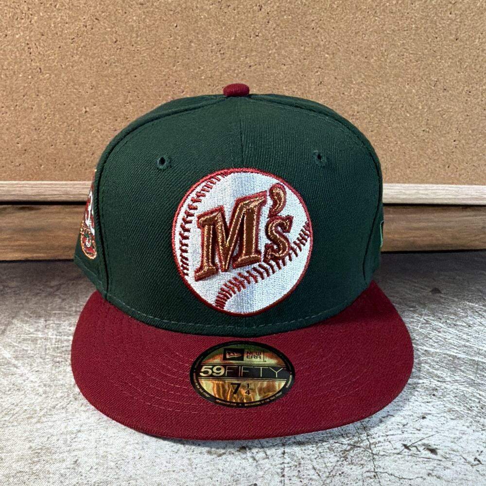 Exclusive New Era 59FIFTY Seattle Mariners European Release Hat Size 7 1/4